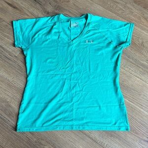 Under Armour Women's Aqua Short Sleeve Tee